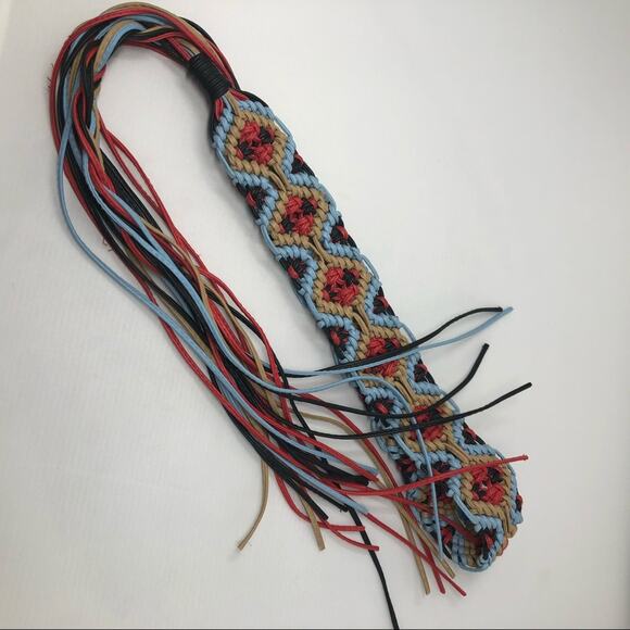 unbranded Accessories - Multi color casual boho woven belt